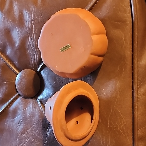 HALLOWEEN 🎃 PUMPKIN  TERA COTTA  INSENSE  BURNER, TEALIGHT CANDLE  BURNER. - Picture 6 of 6